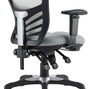 Modway EEI-757-GRY Articulate Ergonomic Mesh Office Chair in Gray