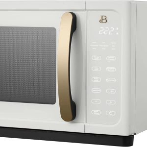 1.1 Cu ft Sensor Microwave Oven, White Icing by Drew Barrymore
