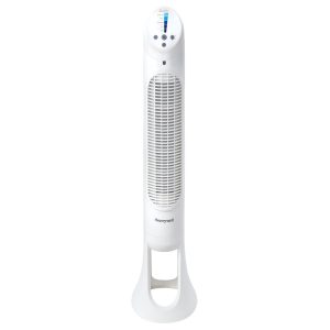 Honeywell HYF260 Quiet Set Whole Room Tower Fan, White