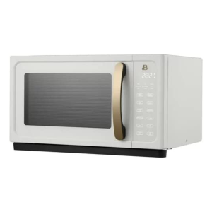 1.1 Cu ft Sensor Microwave Oven, White Icing by Drew Barrymore