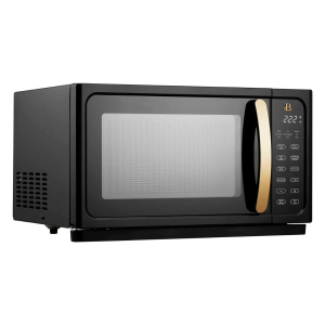 Beautiful 1.1 Cu ft 1000 Watt, Sensor Microwave Oven, Black Sesame by Drew Barrymore