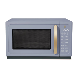 1.1 Cu ft 1000 Watt, Sensor Microwave Oven, Cornflower Blue by Drew Barrymore