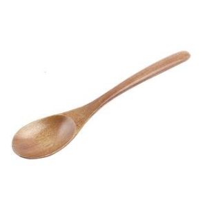 New wooden spoon to eat rice, friendly soup in  every kitchen