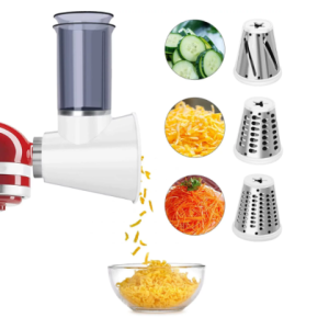 Slicer Shredder Attachments for KitchenAid Stand Mixers, Food Slicers Cheese