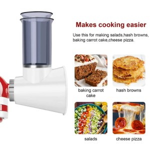 Slicer Shredder Attachments for KitchenAid Stand Mixers, Food Slicers Cheese