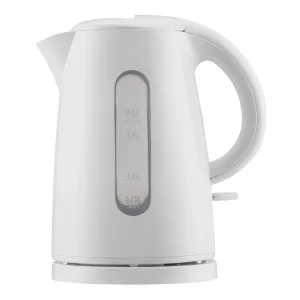Mainstays 1.7 Liter Plastic Electric Kettle, White